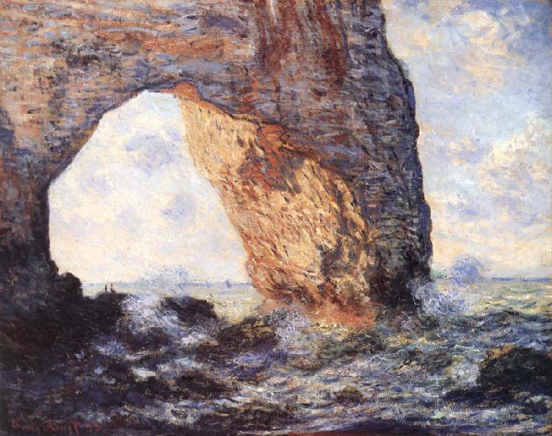 Claude Monet The Manneporte France oil painting art